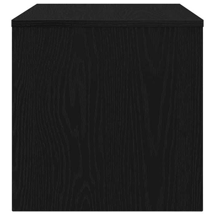 Dulap TV Stejar Negru 80x40x40 cm Lemn prelucrat - WALTI WALTI