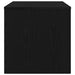 Dulap TV Stejar Negru 80x40x40 cm Lemn prelucrat - WALTI WALTI