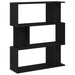 Bibliotecă stejar negru 80x24x96 cm lemn prelucrat - WALTI WALTI