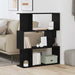 Bibliotecă stejar negru 80x24x96 cm lemn prelucrat - WALTI WALTI