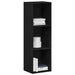 Bibliotecă stejar negru 36x30x114 cm lemn prelucrat - WALTI WALTI