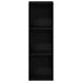 Bibliotecă stejar negru 36x30x114 cm lemn prelucrat - WALTI WALTI