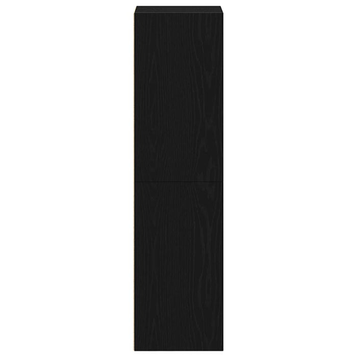 Bibliotecă stejar negru 36x30x114 cm lemn prelucrat - WALTI WALTI
