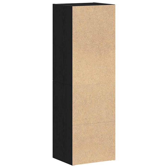 Bibliotecă stejar negru 36x30x114 cm lemn prelucrat - WALTI WALTI