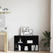 Bibliotecă stejar negru 50x25x80 cm lemn prelucrat - WALTI WALTI