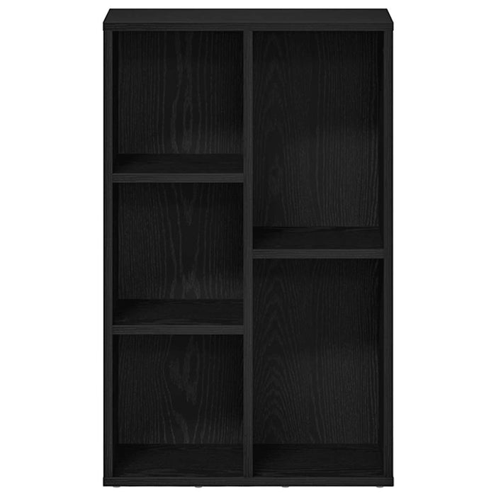 Bibliotecă stejar negru 50x25x80 cm lemn prelucrat - WALTI WALTI