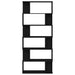 Bibliotecă stejar negru 80x24x190,5 cm lemn prelucrat - WALTI WALTI