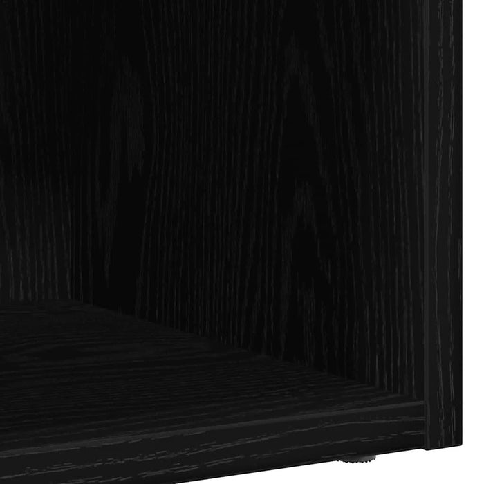 Cutie de depozitare LP Stejar negru 71x34x36 cm Lemn prelucrat - WALTI WALTI