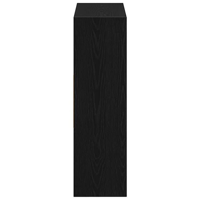 Dulap cu cărți stejar negru 97,5x29,5x100 cm lemn prelucrat - WALTI WALTI