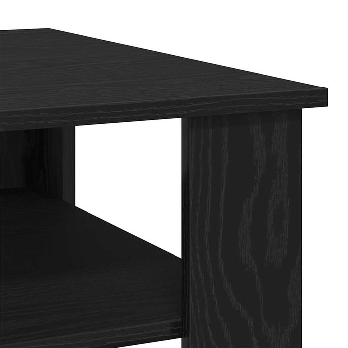 Masă de cafea Stejar negru 60 x 60 x 42 cm Lemn compozit - WALTI WALTI