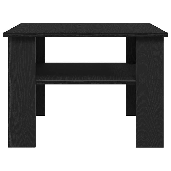 Masă de cafea Stejar negru 60 x 60 x 42 cm Lemn compozit - WALTI WALTI