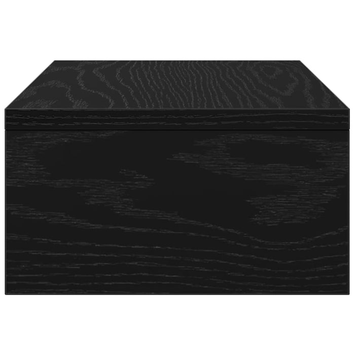 Suport monitor stejar negru 42x24x13 cm lemn prelucrat - WALTI WALTI