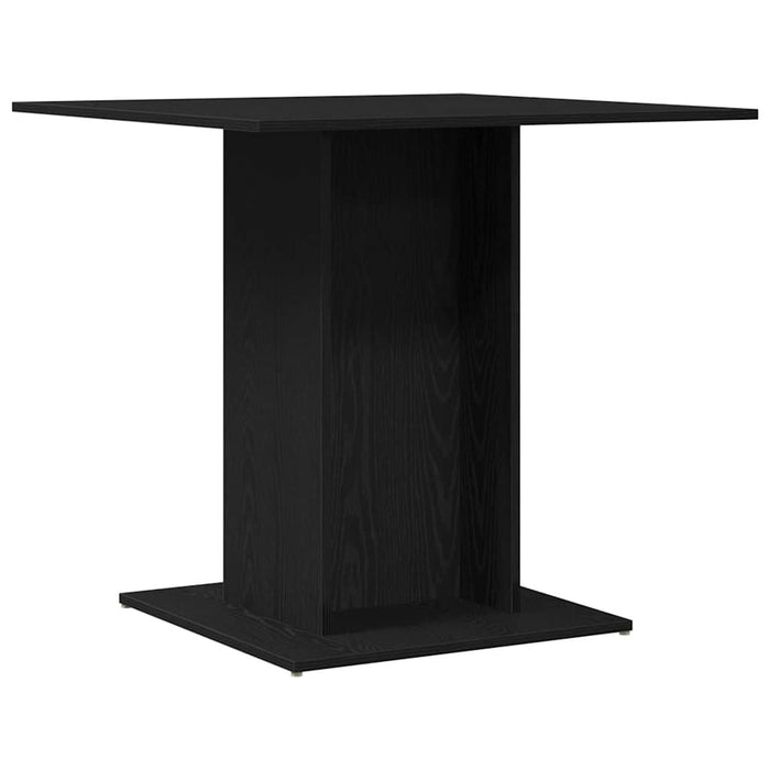 Masă de sufragerie din stejar negru, 80x80x75 cm, lemn prelucrat - WALTI WALTI
