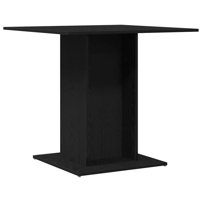 Masă de sufragerie din stejar negru, 80x80x75 cm, lemn prelucrat - WALTI WALTI