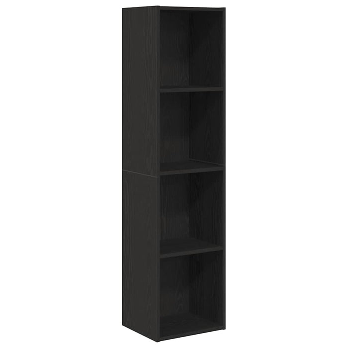 Dulap pentru cărți Stejar negru 143 x 30 x 36 cm Lemn compozit - WALTI WALTI