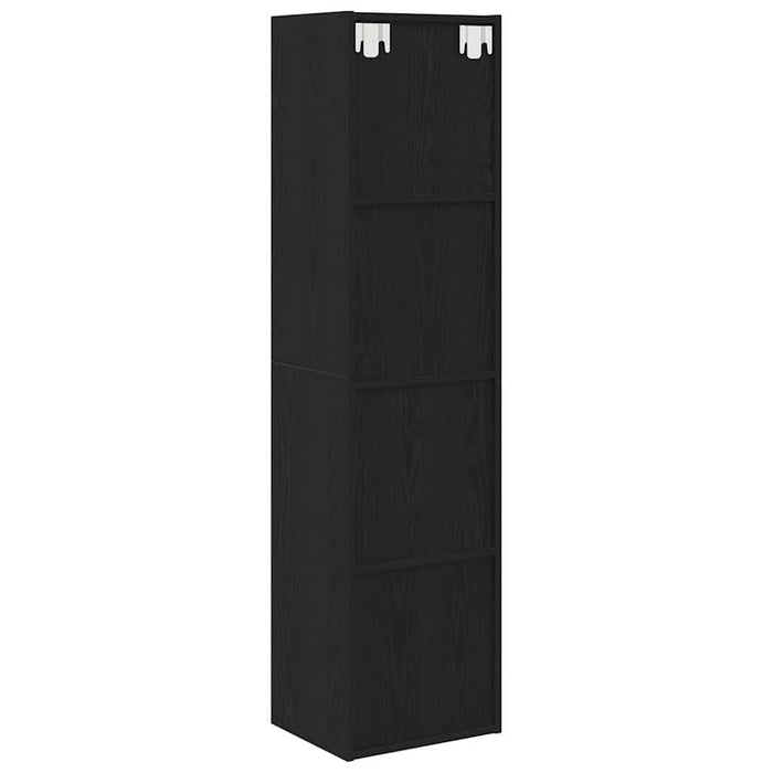 Dulap pentru cărți Stejar negru 143 x 30 x 36 cm Lemn compozit - WALTI WALTI