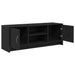Comodă TV din stejar negru 102x30x37,5 cm, lemn prelucrat - WALTI WALTI