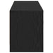 Comodă TV din stejar negru 102x30x37,5 cm, lemn prelucrat - WALTI WALTI