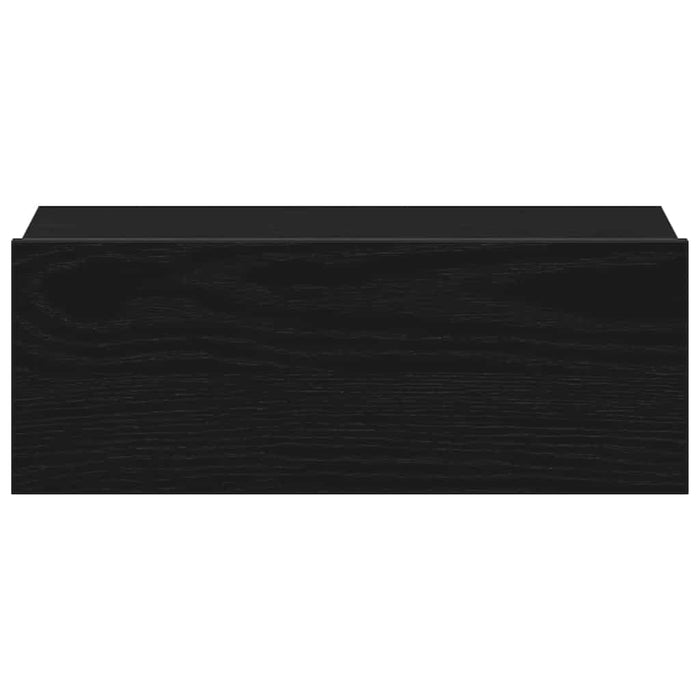 Noptieră plutitoare, stejar negru, 40x32x15 cm, lemn stratificat - WALTI WALTI