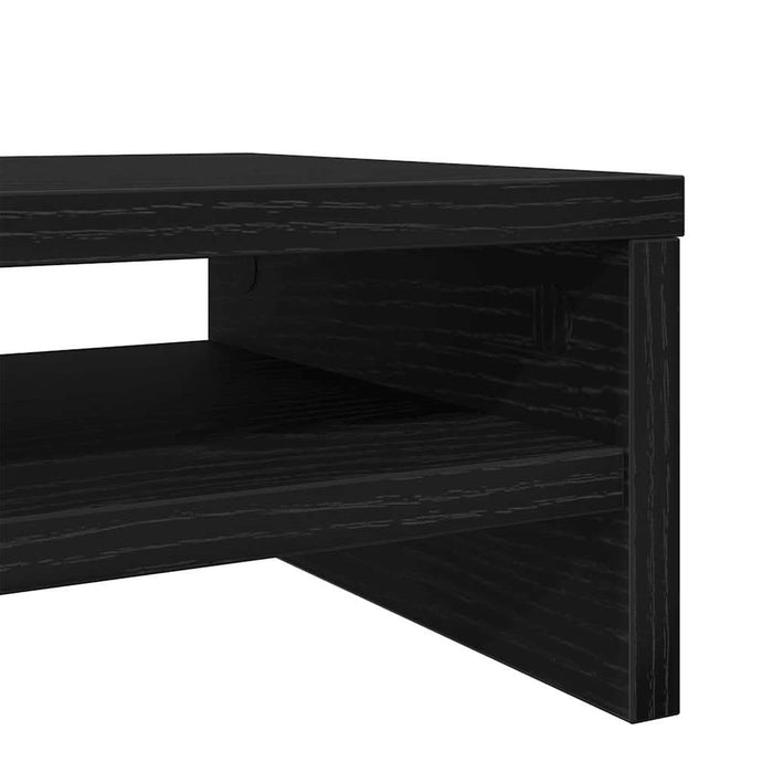 Suport pentru monitor Stejar negru 100x24x13 cm lemn prelucrat - WALTI WALTI
