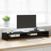 Suport pentru monitor Stejar negru 100x24x13 cm lemn prelucrat - WALTI WALTI