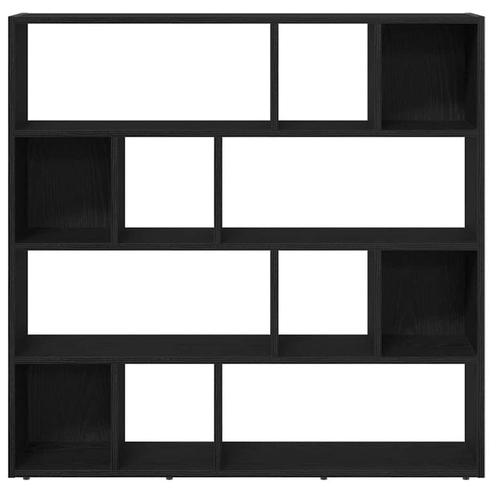 Bibliotecă/Separator de cameră, stejar negru, 105x24x102 cm WALTI