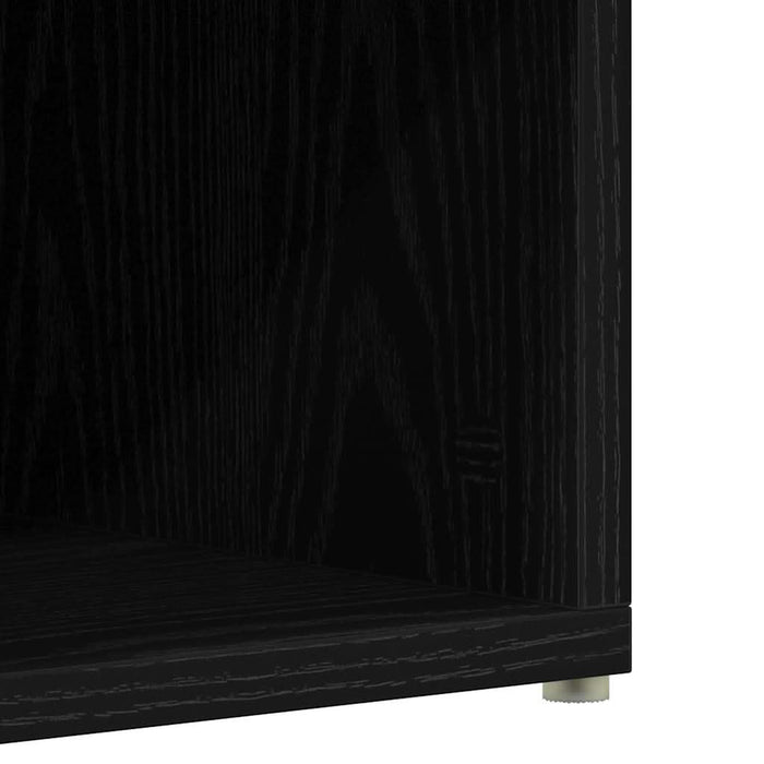 Suport pentru pantofi Stejar negru 54x34x100,5cm Lemn prelucrat - WALTI WALTI