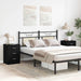 Noptiere 2 buc. stejar negru 38x35x55 cm lemn prelucrat - WALTI WALTI