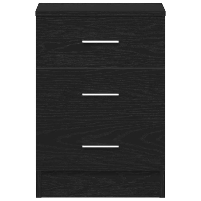 Noptiere 2 buc. stejar negru 38x35x55 cm lemn prelucrat - WALTI WALTI