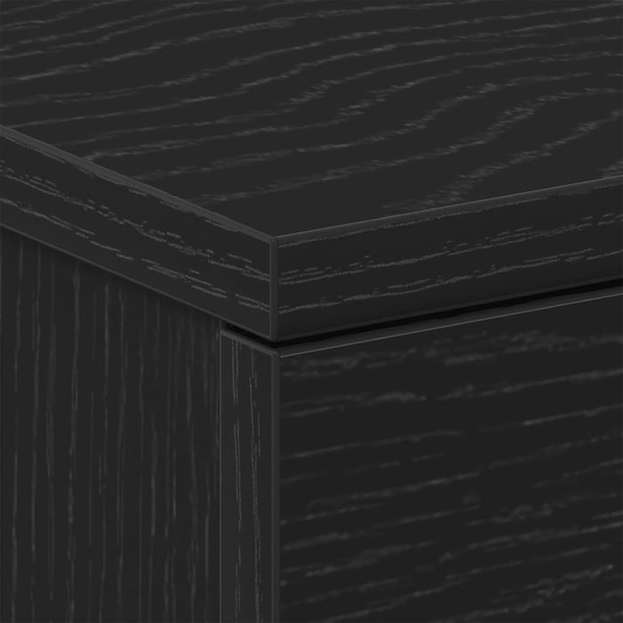 Noptiere 2 buc. stejar negru 38x35x55 cm lemn prelucrat - WALTI WALTI