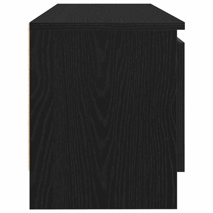 Dulap TV Stejar Negru 102x30x36 cm Lemn prelucrat - WALTI WALTI