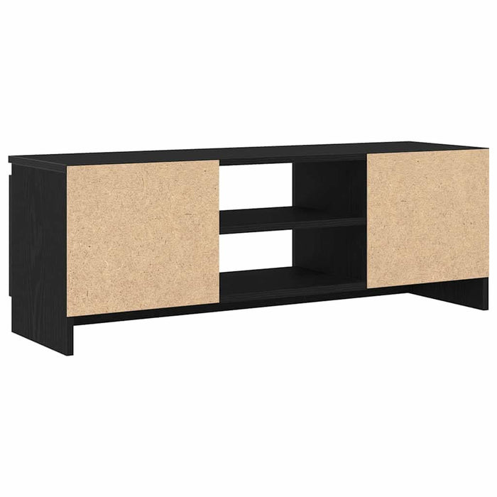 Dulap TV Stejar Negru 102x30x36 cm Lemn prelucrat - WALTI WALTI