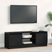 Dulap TV Stejar Negru 102x30x36 cm Lemn prelucrat - WALTI WALTI