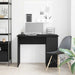 Birou stejar negru 100x55x75 cm lemn prelucrat - WALTI WALTI