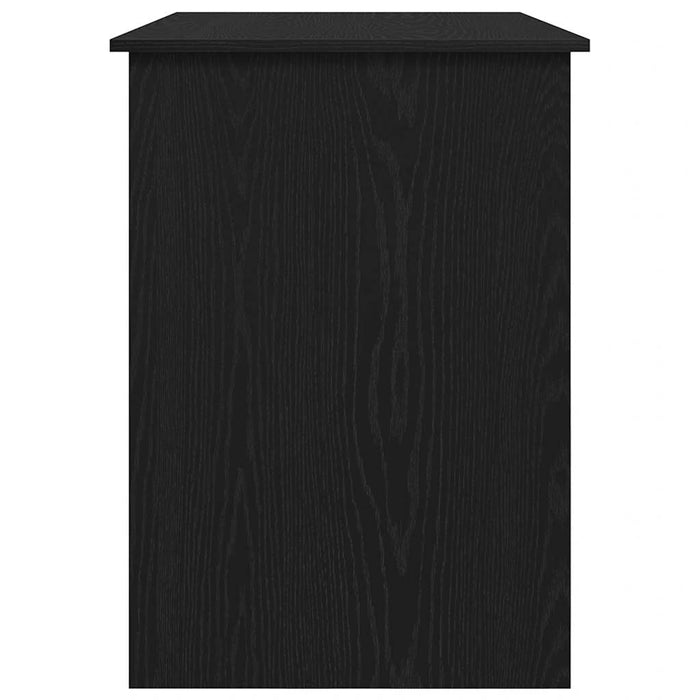 Birou stejar negru 100x55x75 cm lemn prelucrat - WALTI WALTI