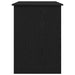 Birou stejar negru 100x55x75 cm lemn prelucrat - WALTI WALTI