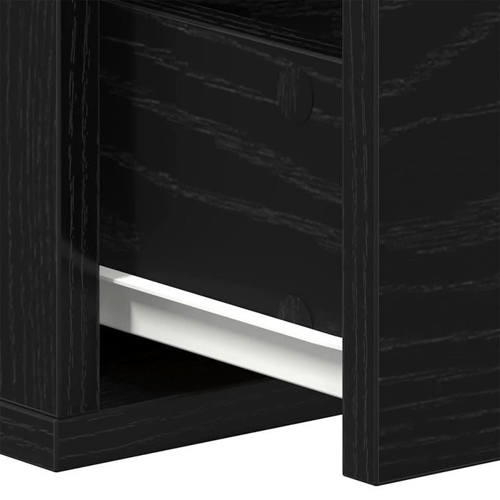 Dulap de perete Stejar negru 60 x 26 x 18.5 cm Lemn compozit - WALTI WALTI