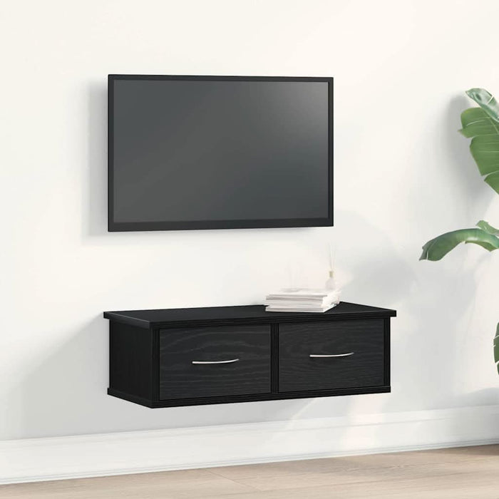 Dulap de perete Stejar negru 60 x 26 x 18.5 cm Lemn compozit - WALTI WALTI