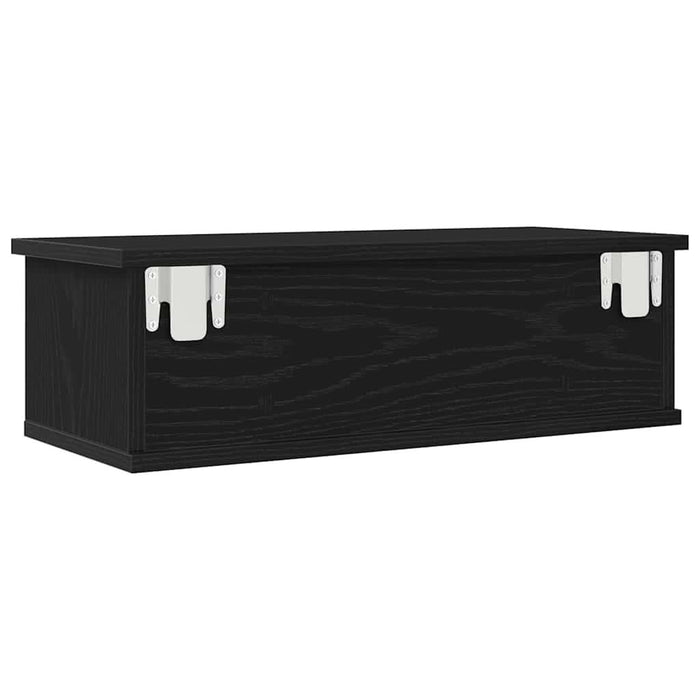 Dulap de perete Stejar negru 60 x 26 x 18.5 cm Lemn compozit - WALTI WALTI