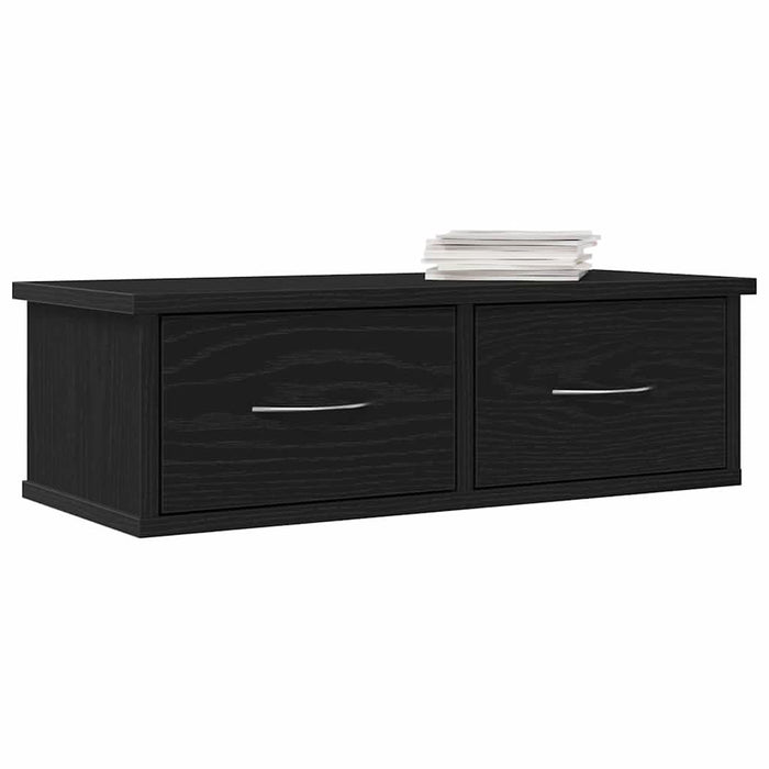 Dulap de perete Stejar negru 60 x 26 x 18.5 cm Lemn compozit - WALTI WALTI