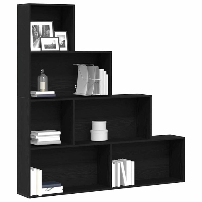 Dulap pentru cărți Stejar Negru 155 x 24 x 160 cm Lemn compozit - WALTI WALTI