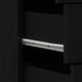 Bufetă cu 6 sertare Stejar negru 50x34x96 cm Lemn prelucrat - WALTI WALTI
