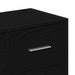 Bufet din stejar negru, 91x28x75 cm, lemn prelucrat - WALTI WALTI