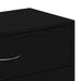 Bufet cu sertar Negru 60 x 30 x 75 cm Lemn compozit - WALTI WALTI