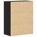 Bufet cu sertar Negru 60 x 30 x 75 cm Lemn compozit - WALTI WALTI
