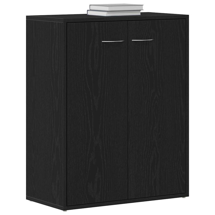 Bufet din stejar negru 60x30x75 cm, lemn prelucrat - WALTI WALTI