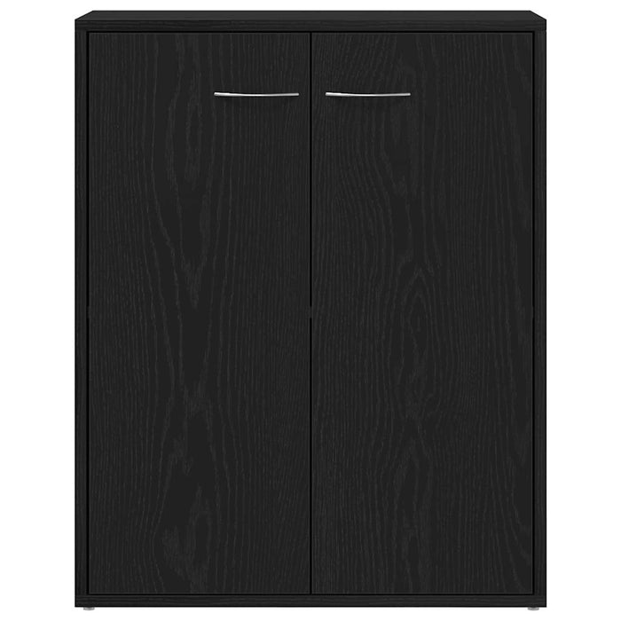 Bufet din stejar negru 60x30x75 cm, lemn prelucrat - WALTI WALTI