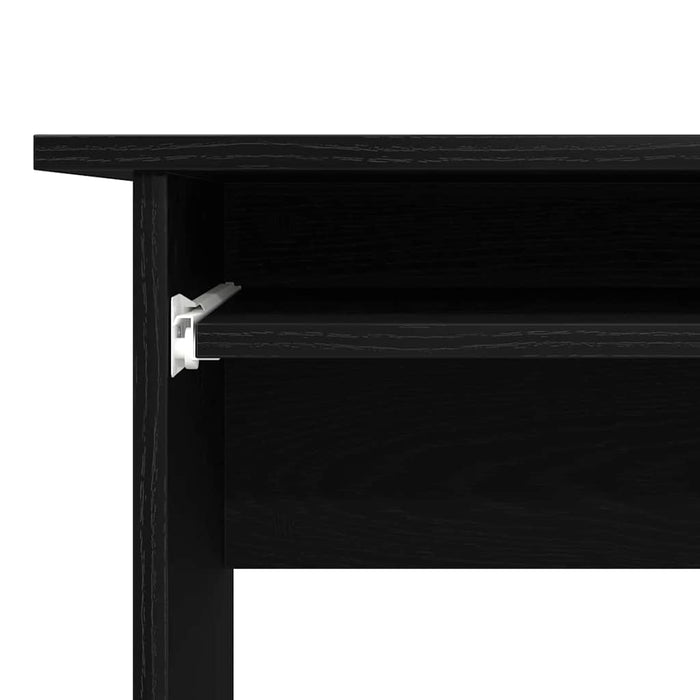 Birou de colț Stejar negru 120 x 140 x 75 cm Lemn compozit - WALTI WALTI
