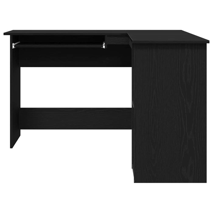 Birou de colț Stejar negru 120 x 140 x 75 cm Lemn compozit - WALTI WALTI
