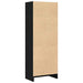 Bibliotecă stejar negru 40x24x109 cm lemn prelucrat - WALTI WALTI